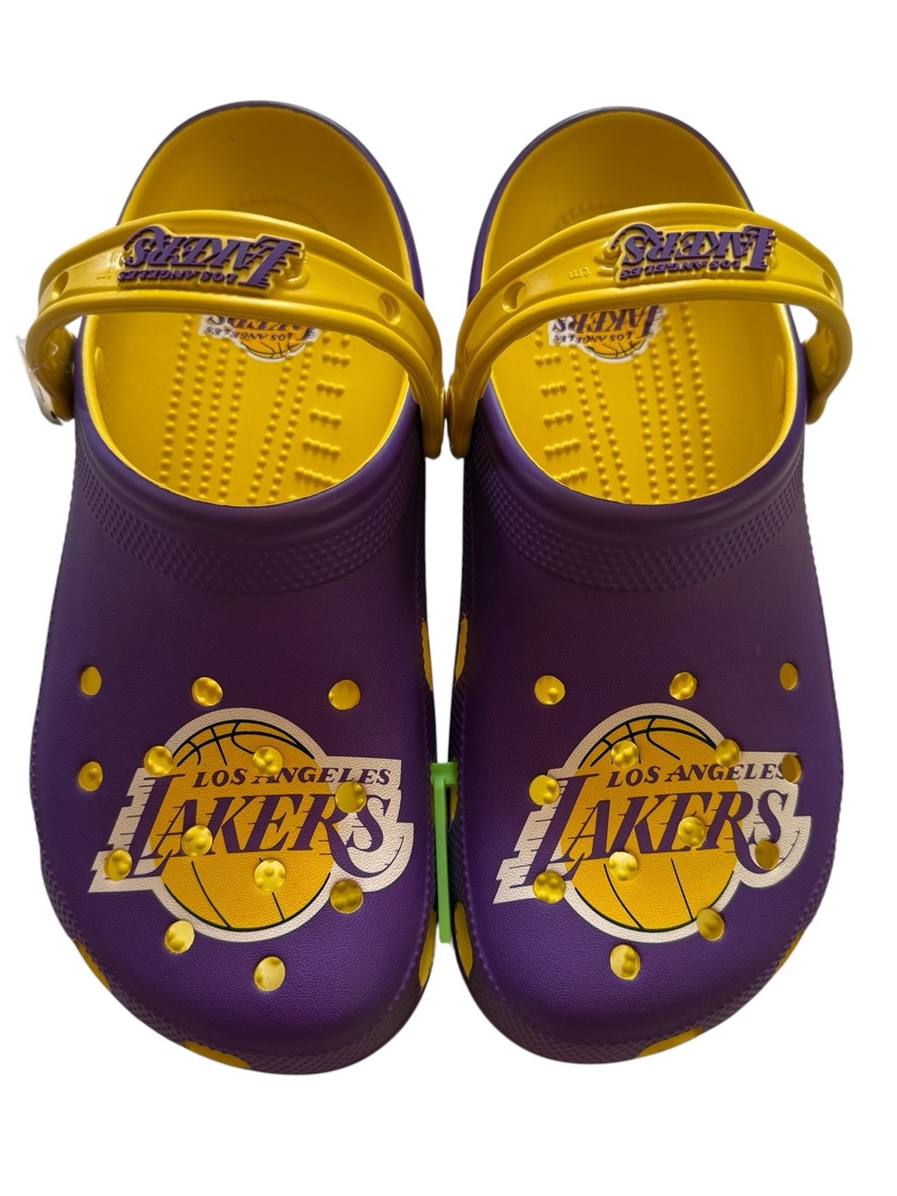 CROCS Los Angeles Lakers Classic Clogs Slip on Men’s Size 7 | Women’s Size 9